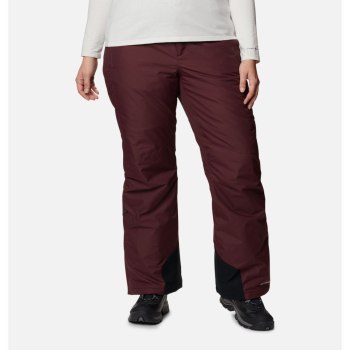 Columbia Ženske Hlače - Bugaboo Omni-Heat Plus Size Bordo | KSBT-83172